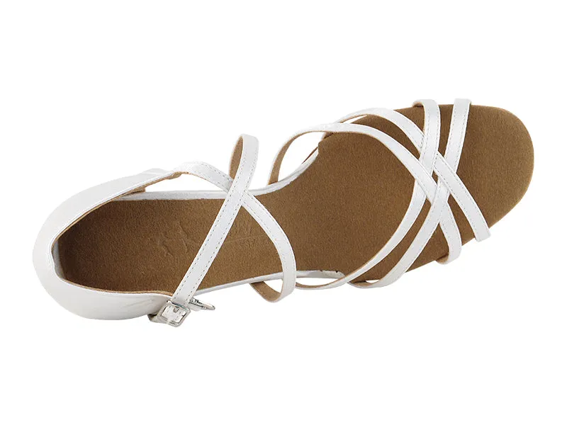 Sera Series Ivory Satin Dance Sandal