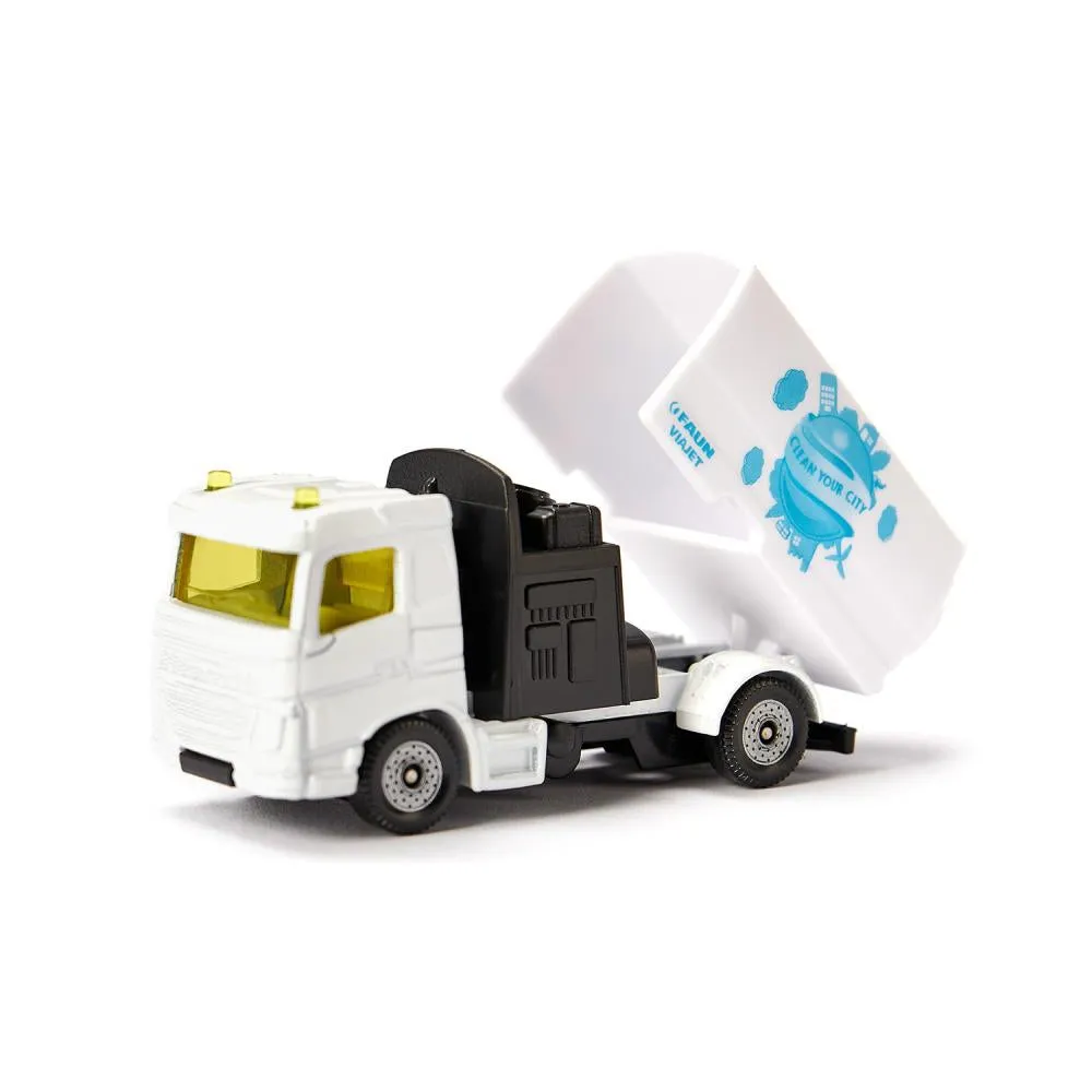 Siku municipal set sweeper and garbage truck