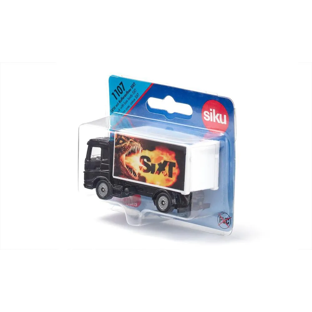 Siku truck with box