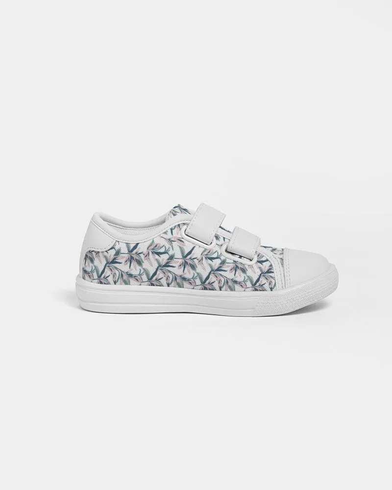 SMF Painted Leaves Kids Velcro Sneaker