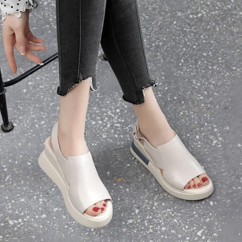 Soft Leather Sandals for Women