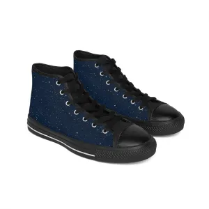 Starry Night Sky Men's Classic Sneakers