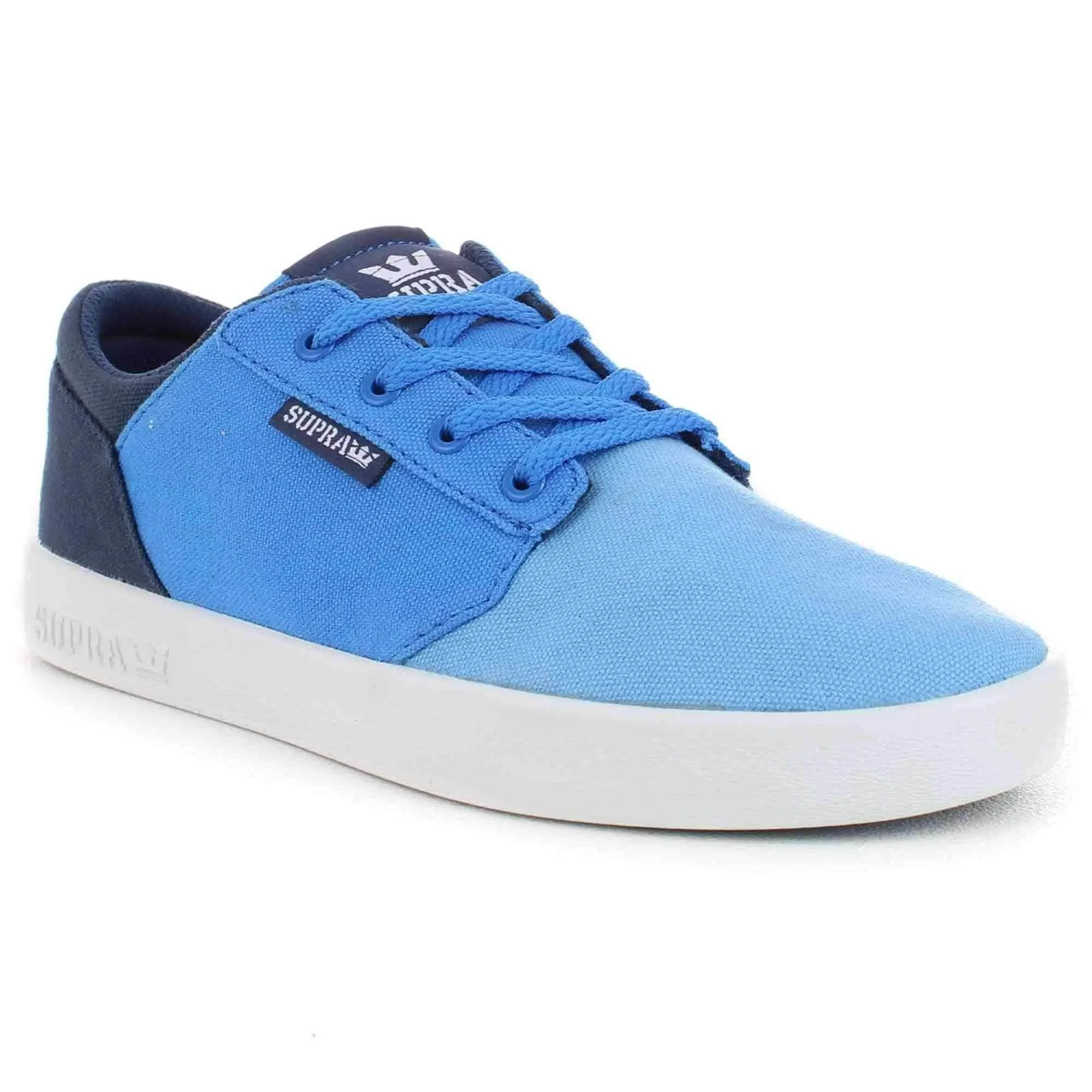 Supra Youths Yorek Low Shoes - Blue Fade White