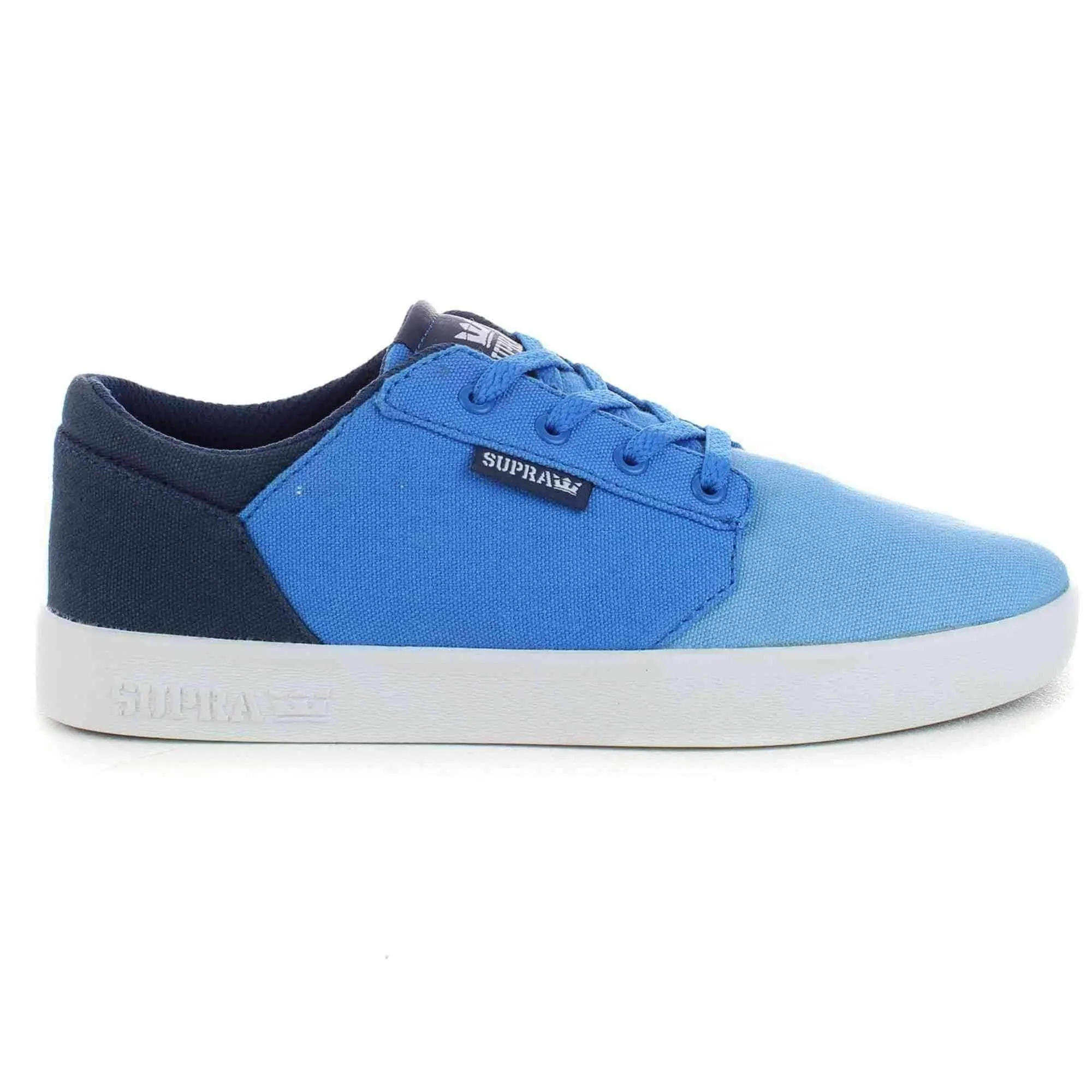 Supra Youths Yorek Low Shoes - Blue Fade White