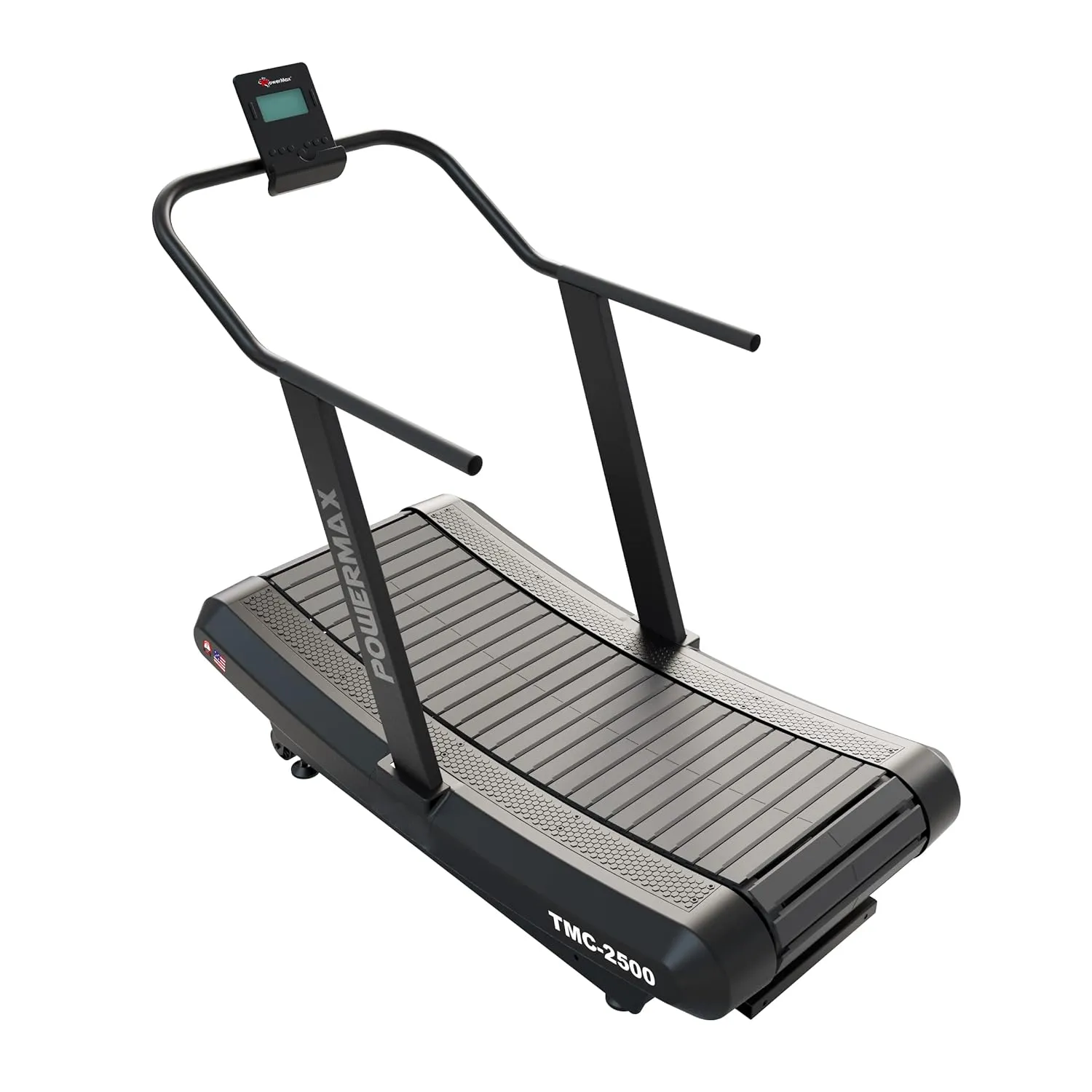 TMC-2500 Non-Motorised Commercial Curve Treadmill for Home | Gym Club | Hotel | Luxury Villa | Fitness Training Use with Elastic Shock Absorption