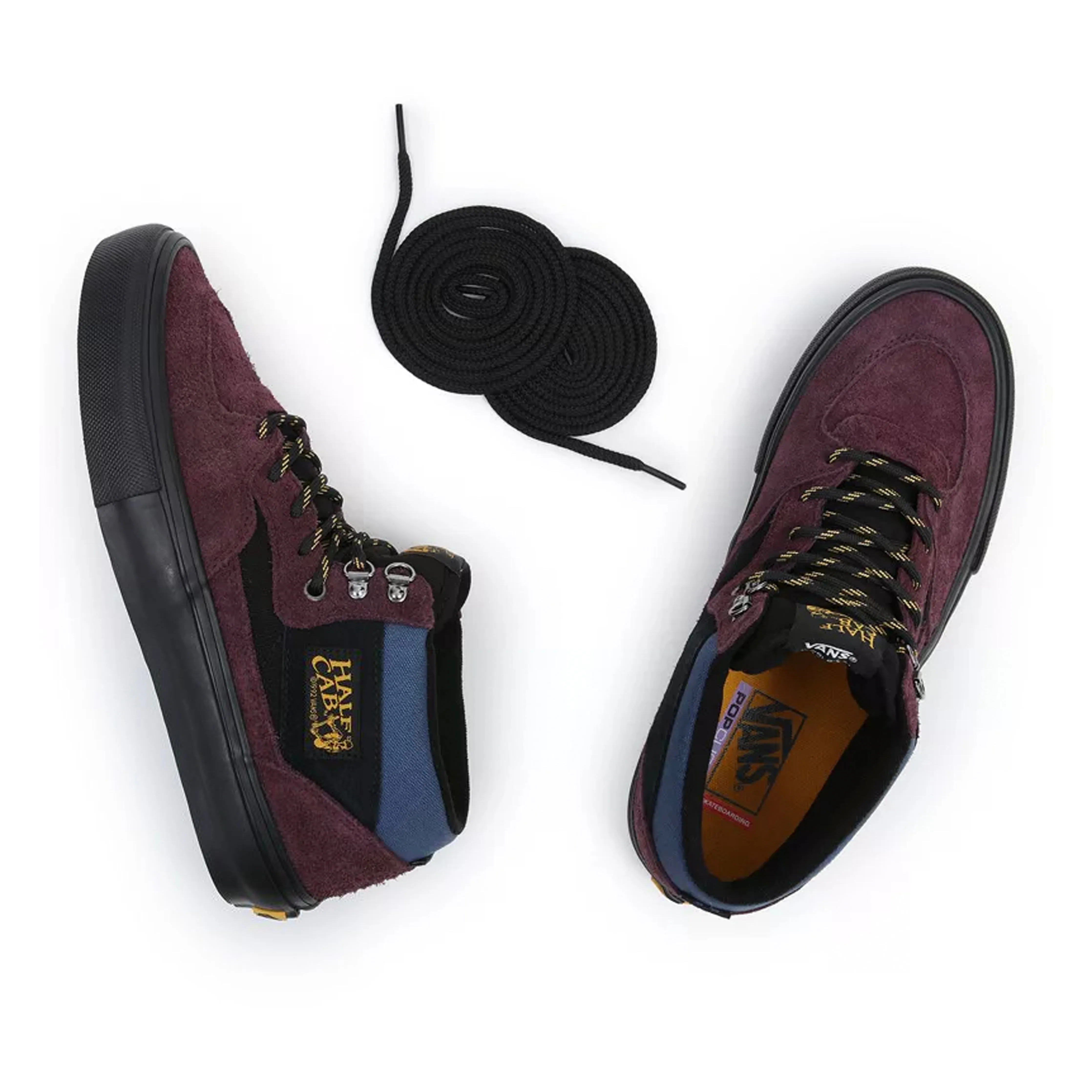 Vans Skate Half Cab Skate Shoes - Outdoor Purple/Black