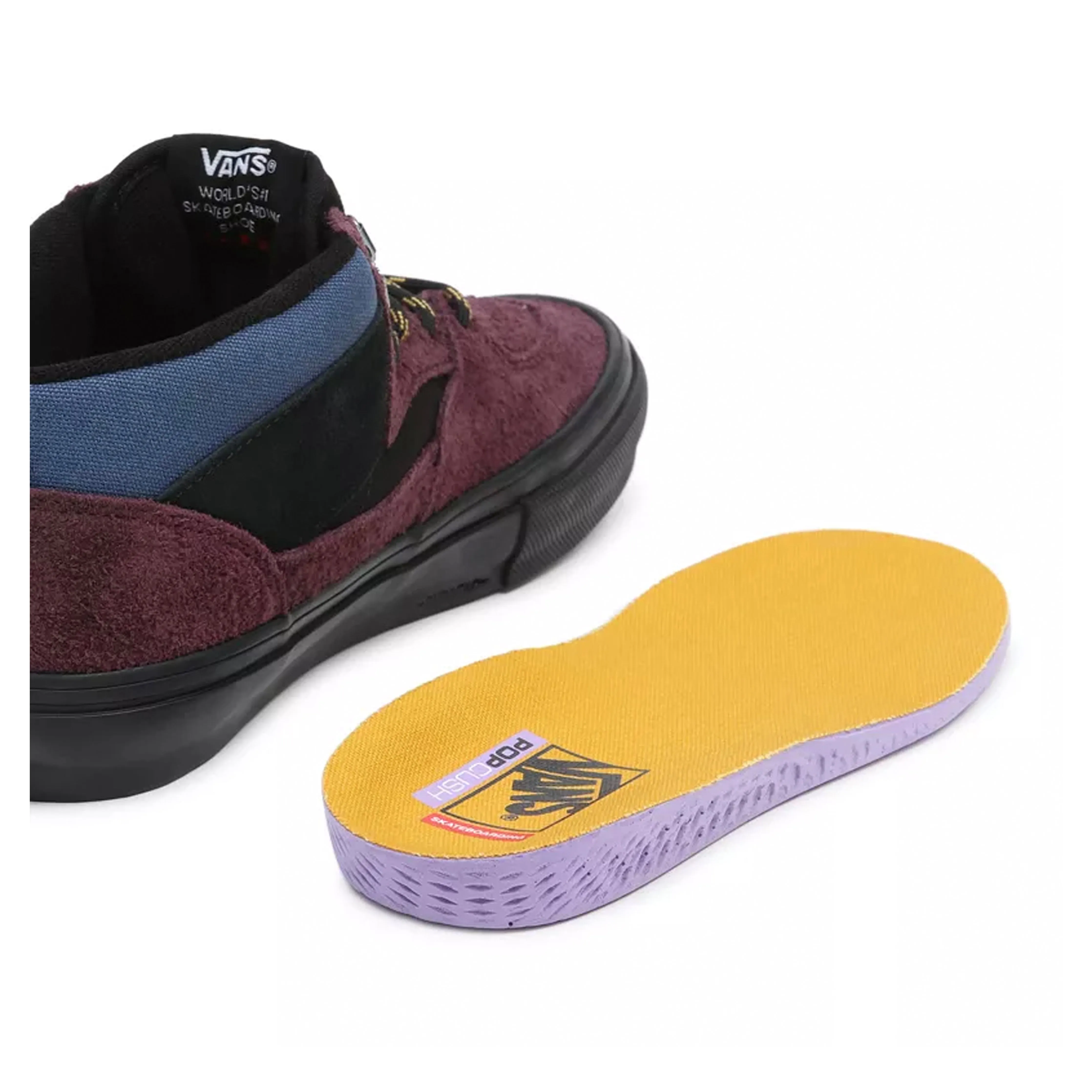 Vans Skate Half Cab Skate Shoes - Outdoor Purple/Black