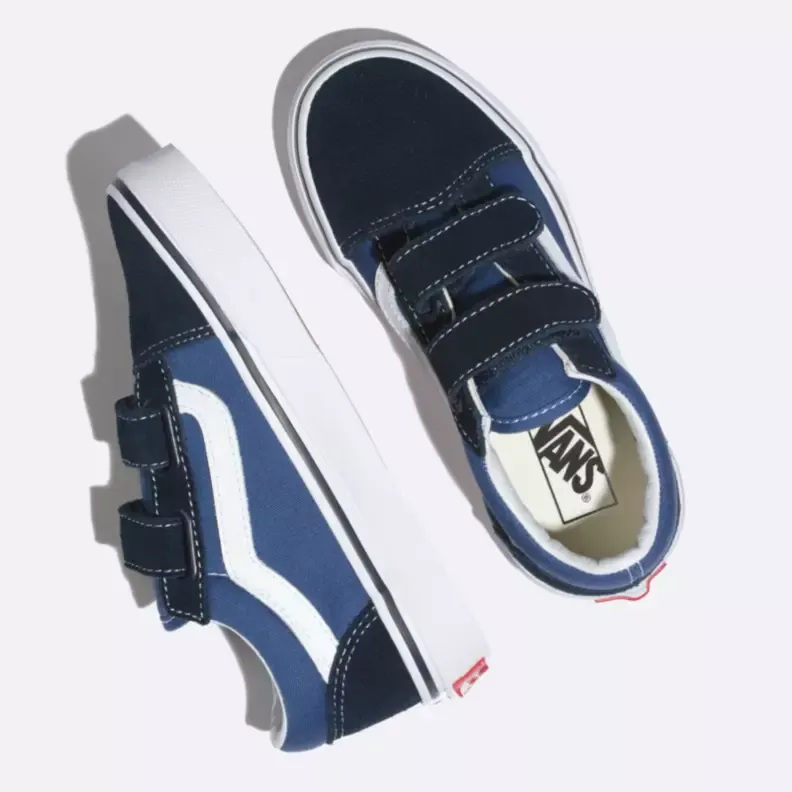 Vans Youth Old Skool V - Navy / White