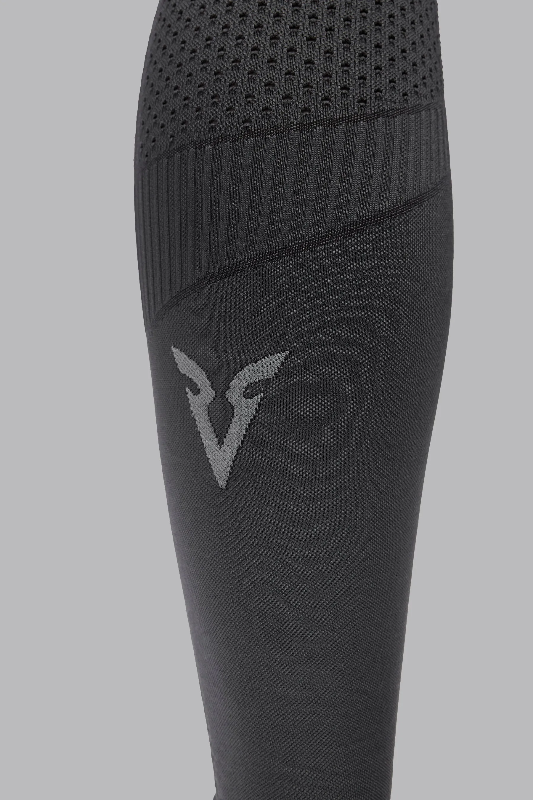 V_COMPRESS SEAMLESS LEGGINGS - Dark Gray