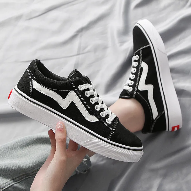 Versatile Unique Female Cloth Breathable Board Canvas Shoes