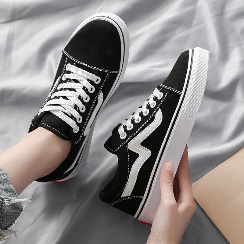 Versatile Unique Female Cloth Breathable Board Canvas Shoes