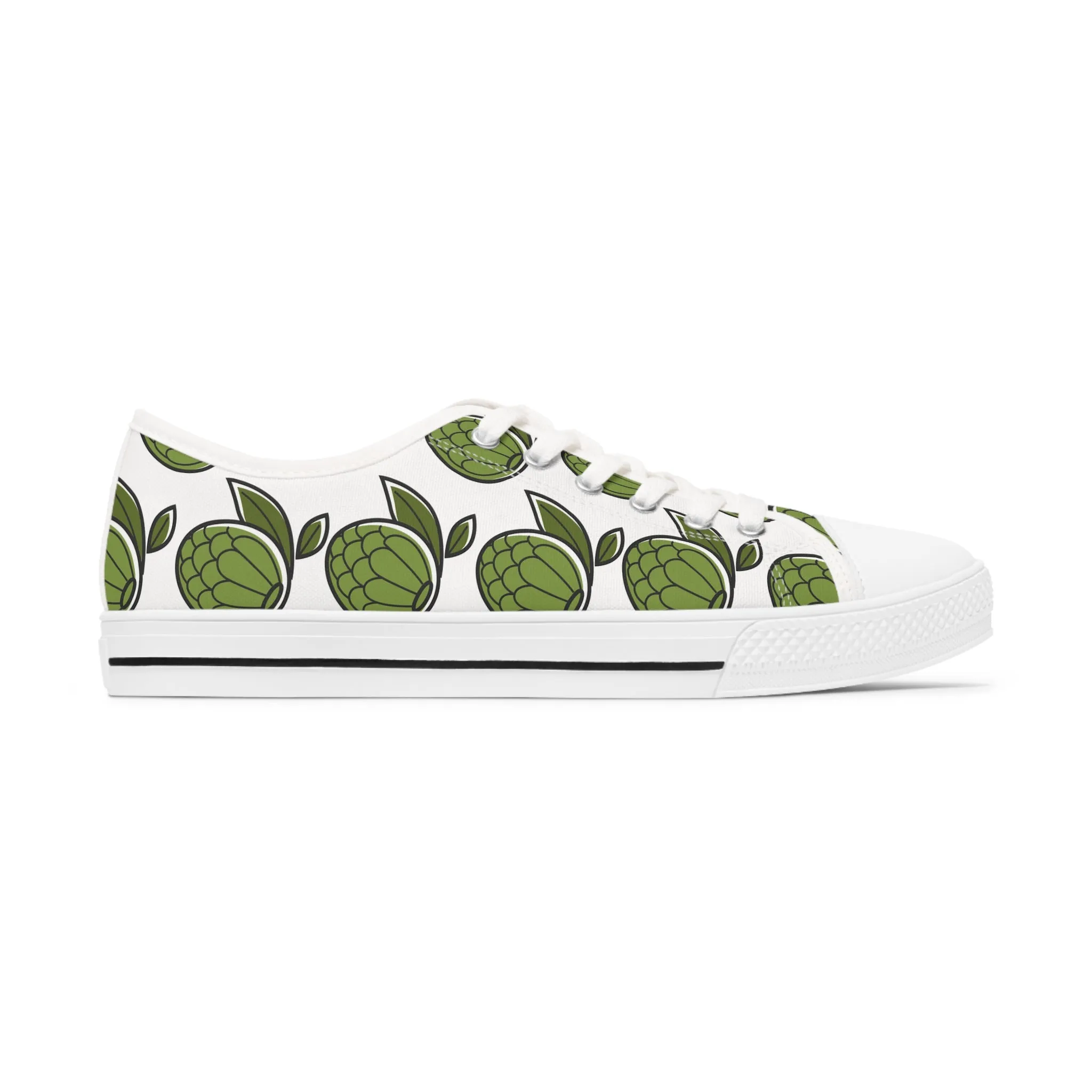 Vietnamese Exotic Fruit Women's Low Top Sneakers