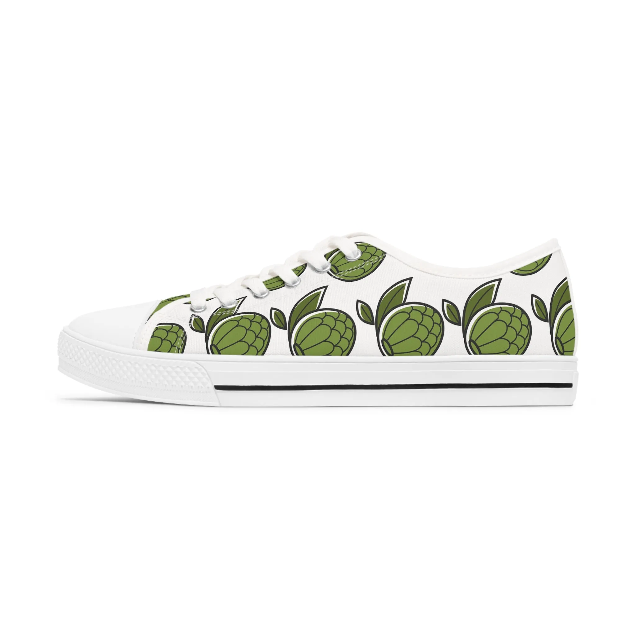 Vietnamese Exotic Fruit Women's Low Top Sneakers