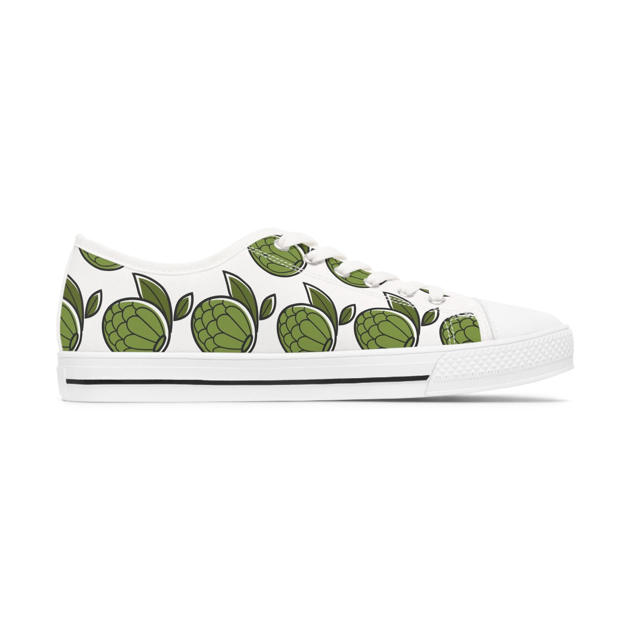 Vietnamese Exotic Fruit Women's Low Top Sneakers