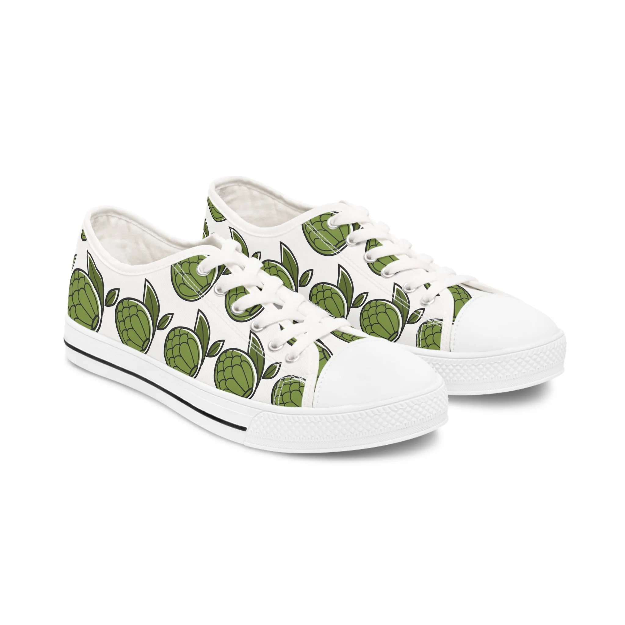 Vietnamese Exotic Fruit Women's Low Top Sneakers