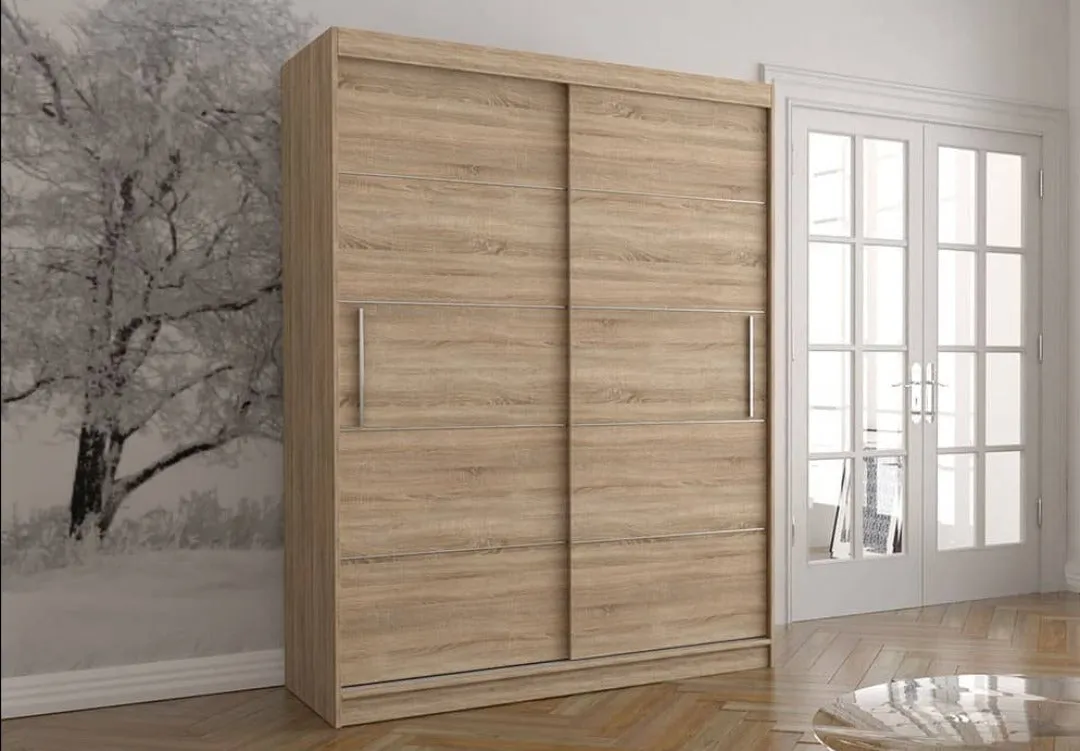 Vista 06 Sliding Door Wardrobe 150cm