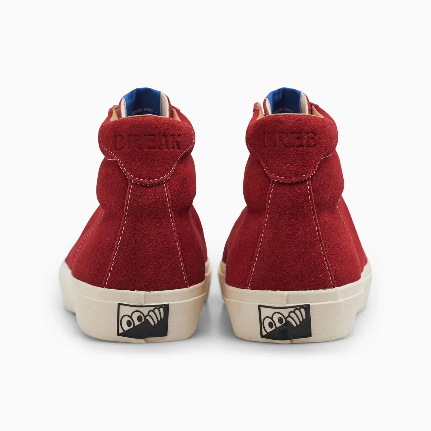 VM001-HI Suede (Old Red/White)