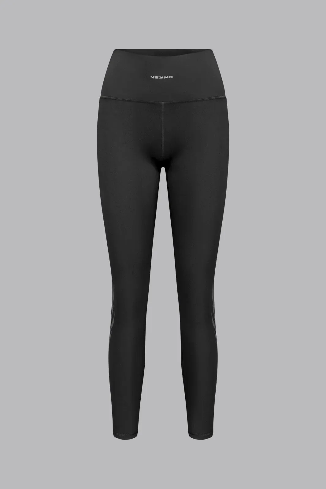 V_SCULPT® GRAPHIC MOTIF LEGGINGS - Black