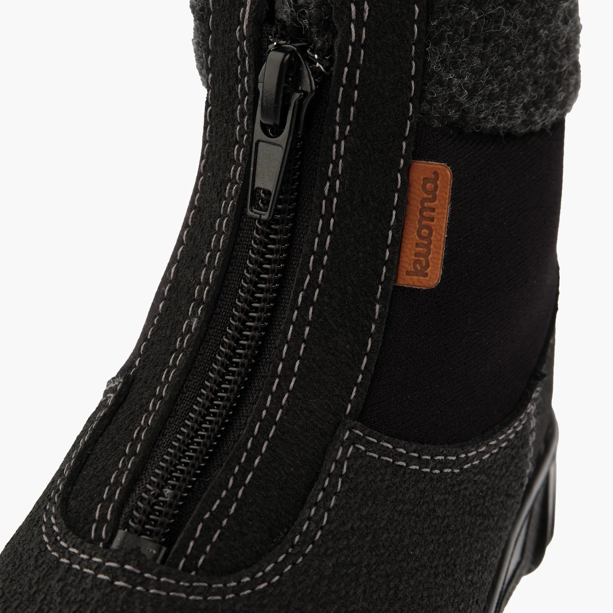 Winter boots Baby fleececollar, Black