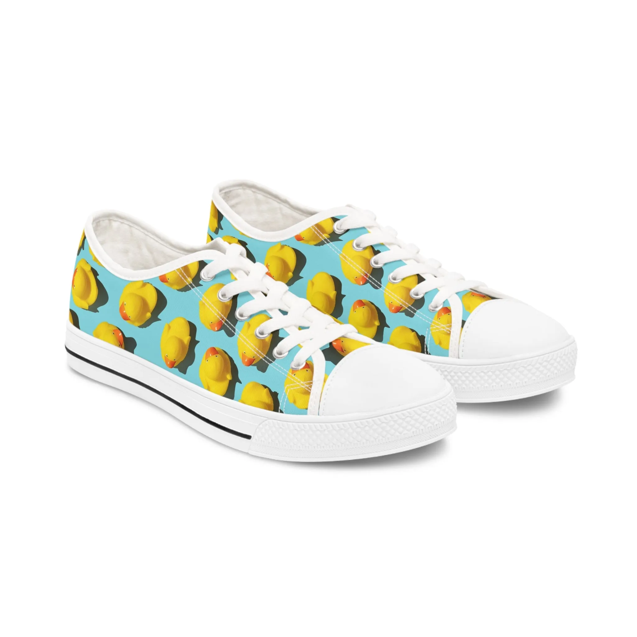 Yellow Rubber Duck Women's Low Top Sneakers