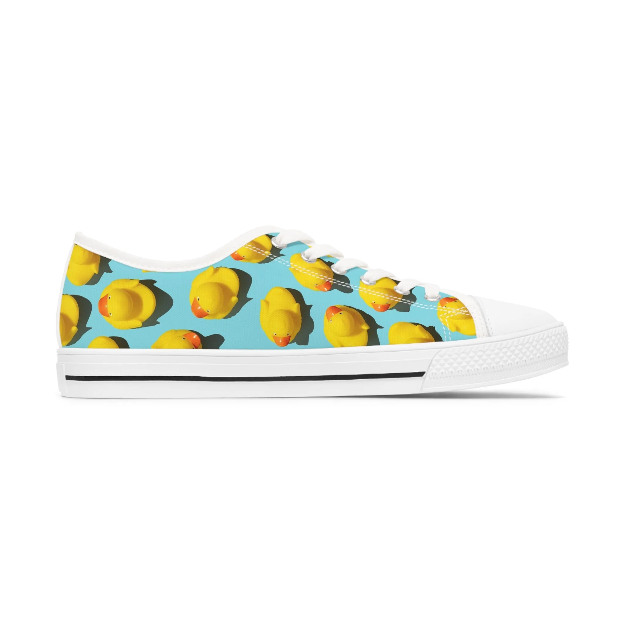 Yellow Rubber Duck Women's Low Top Sneakers